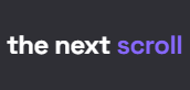 TheNextScroll